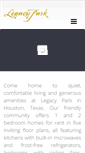 Mobile Screenshot of legacyprk.com